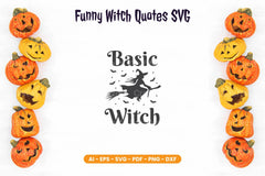 Funny Witch Quotes SVG Bundle - CraftNest - Digital Crafting and Art