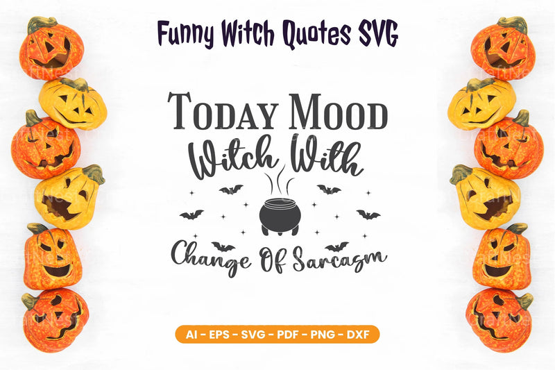 Funny Witch Quotes SVG Bundle - CraftNest - Digital Crafting and Art