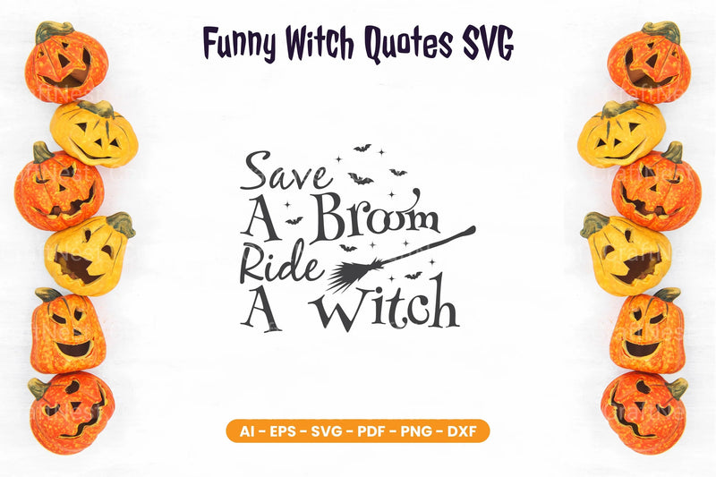 Funny Witch Quotes SVG Bundle - CraftNest - Digital Crafting and Art