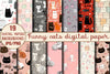 Funny Cats Digital Paper