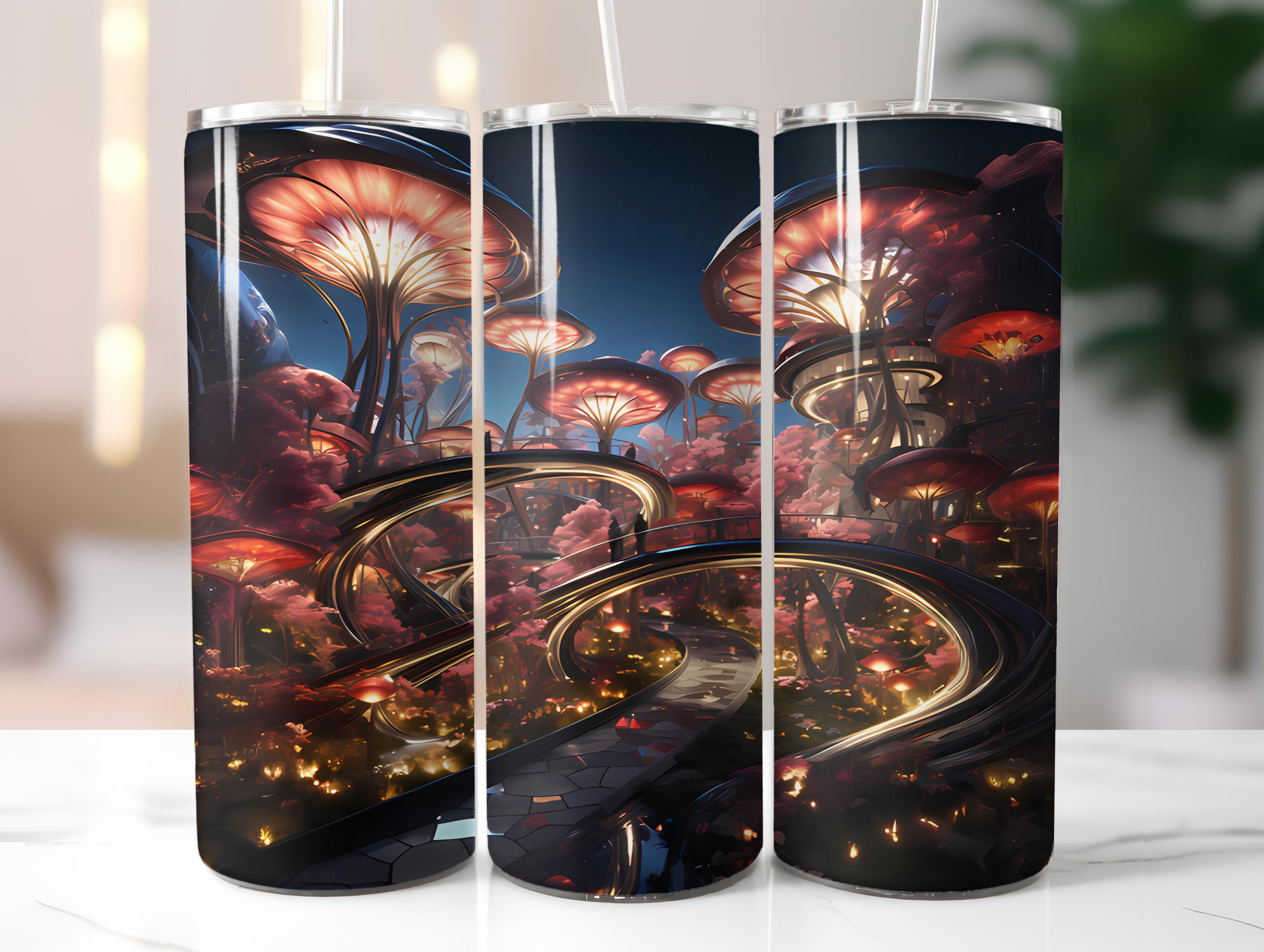 Futuristic Spring 4 Tumbler Wrap - CraftNest