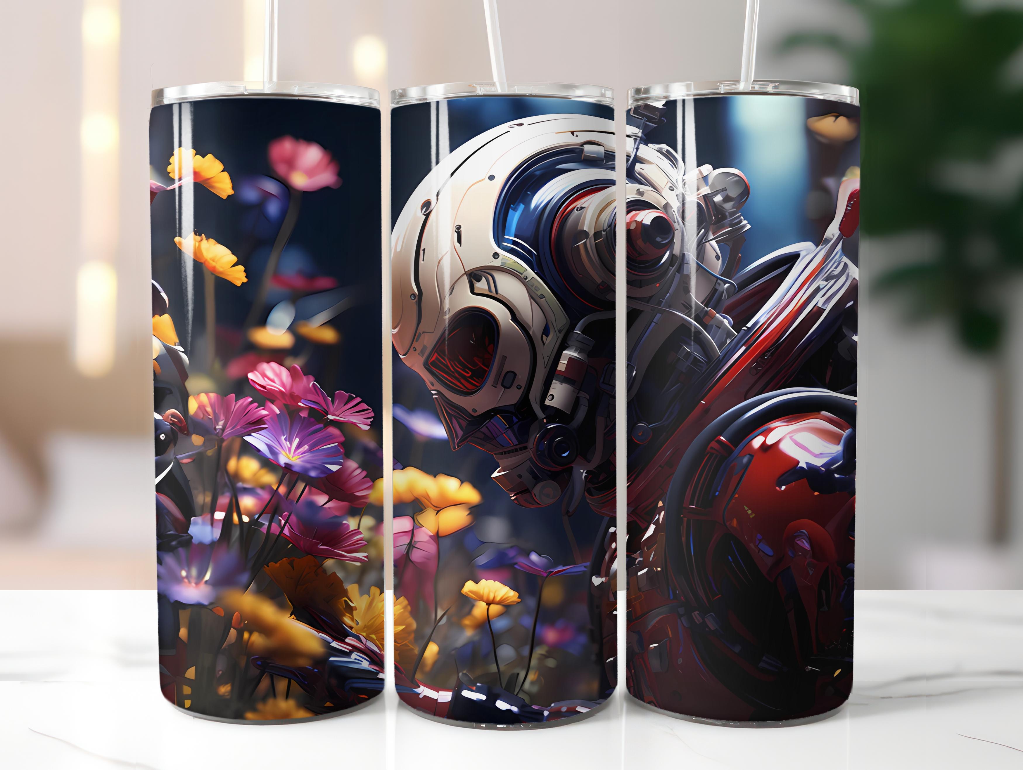 Futuristic Spring 2 Tumbler Wrap - CraftNest