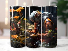 Futuristic Spring 1 Tumbler Wrap - CraftNest