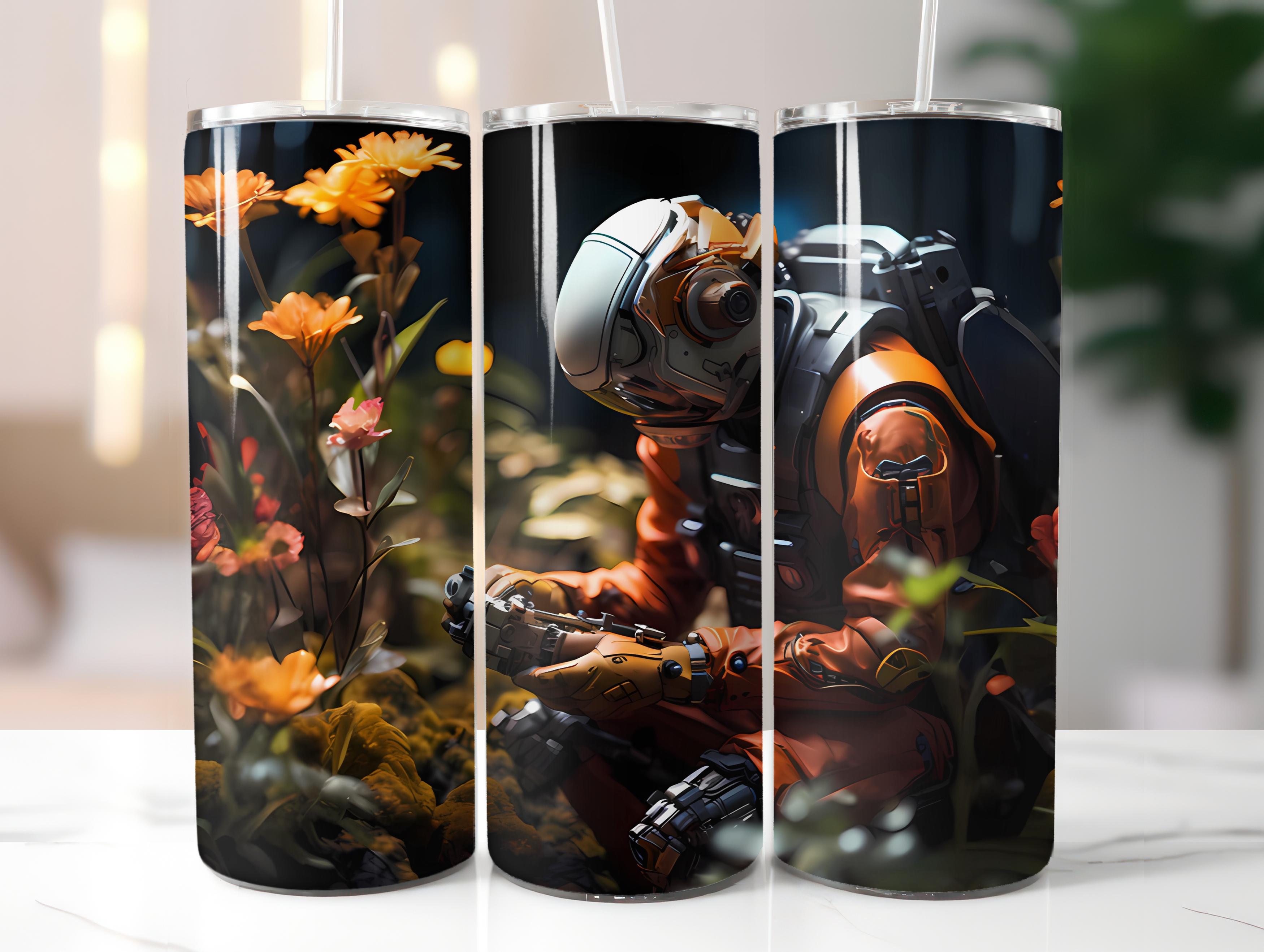 Futuristic Spring 1 Tumbler Wrap - CraftNest
