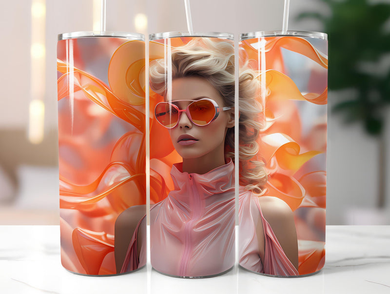 Futuristic Spring 1 Tumbler Wrap - CraftNest