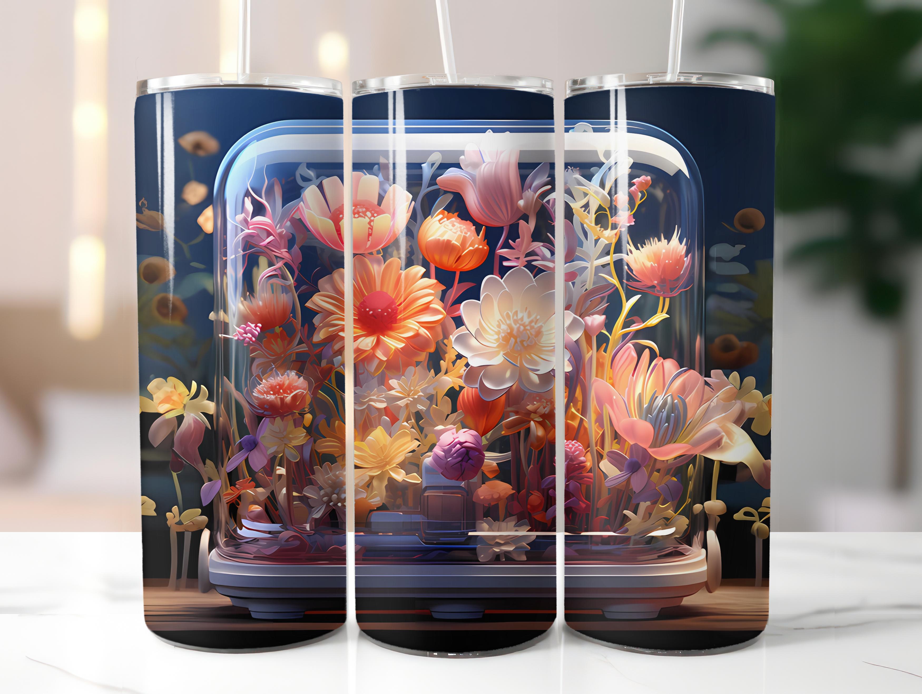 Futuristic Spring 2 Tumbler Wrap - CraftNest