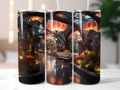 Futuristic Spring 4 Tumbler Wrap - CraftNest