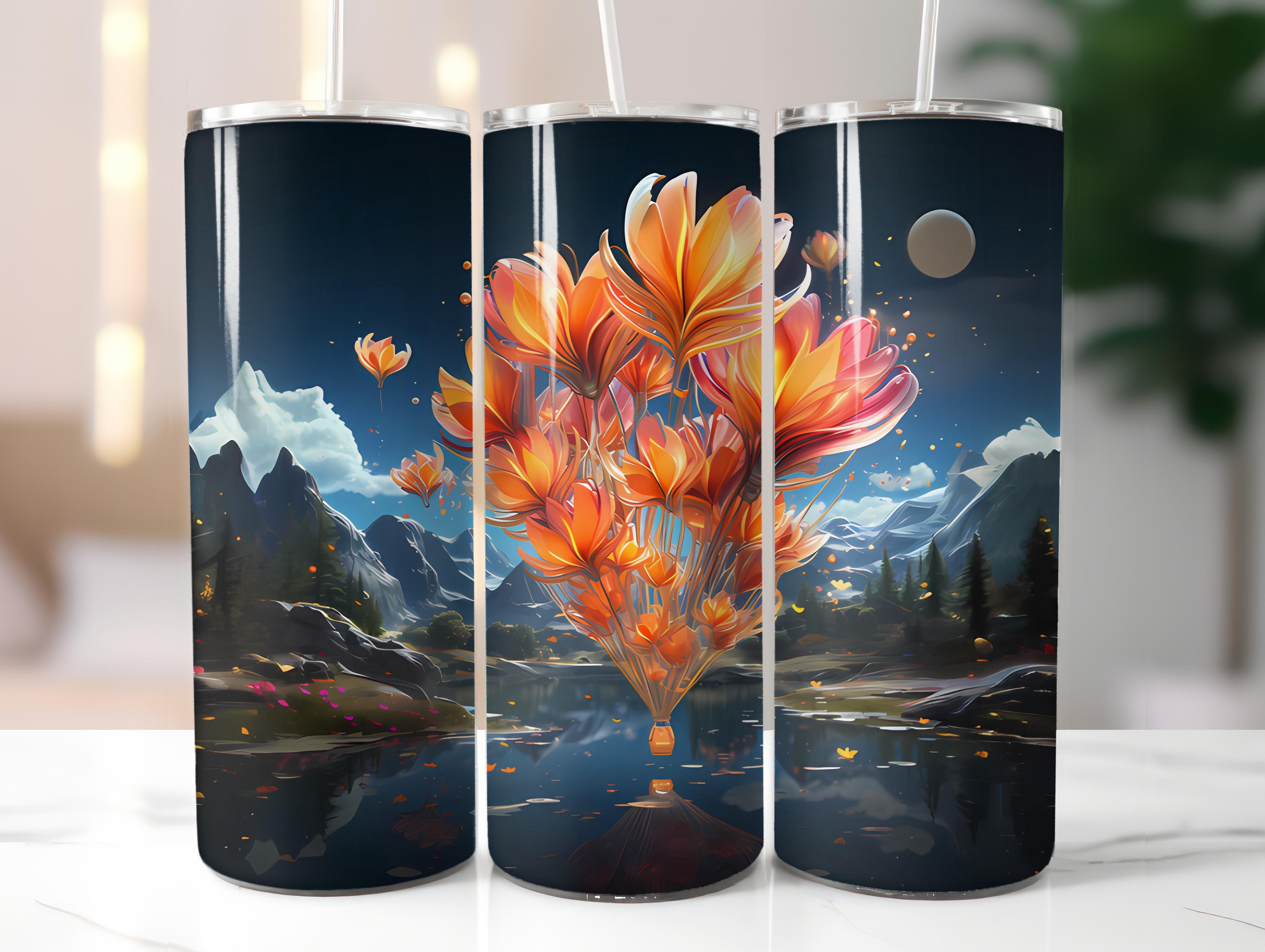 Futuristic Spring 3 Tumbler Wrap - CraftNest