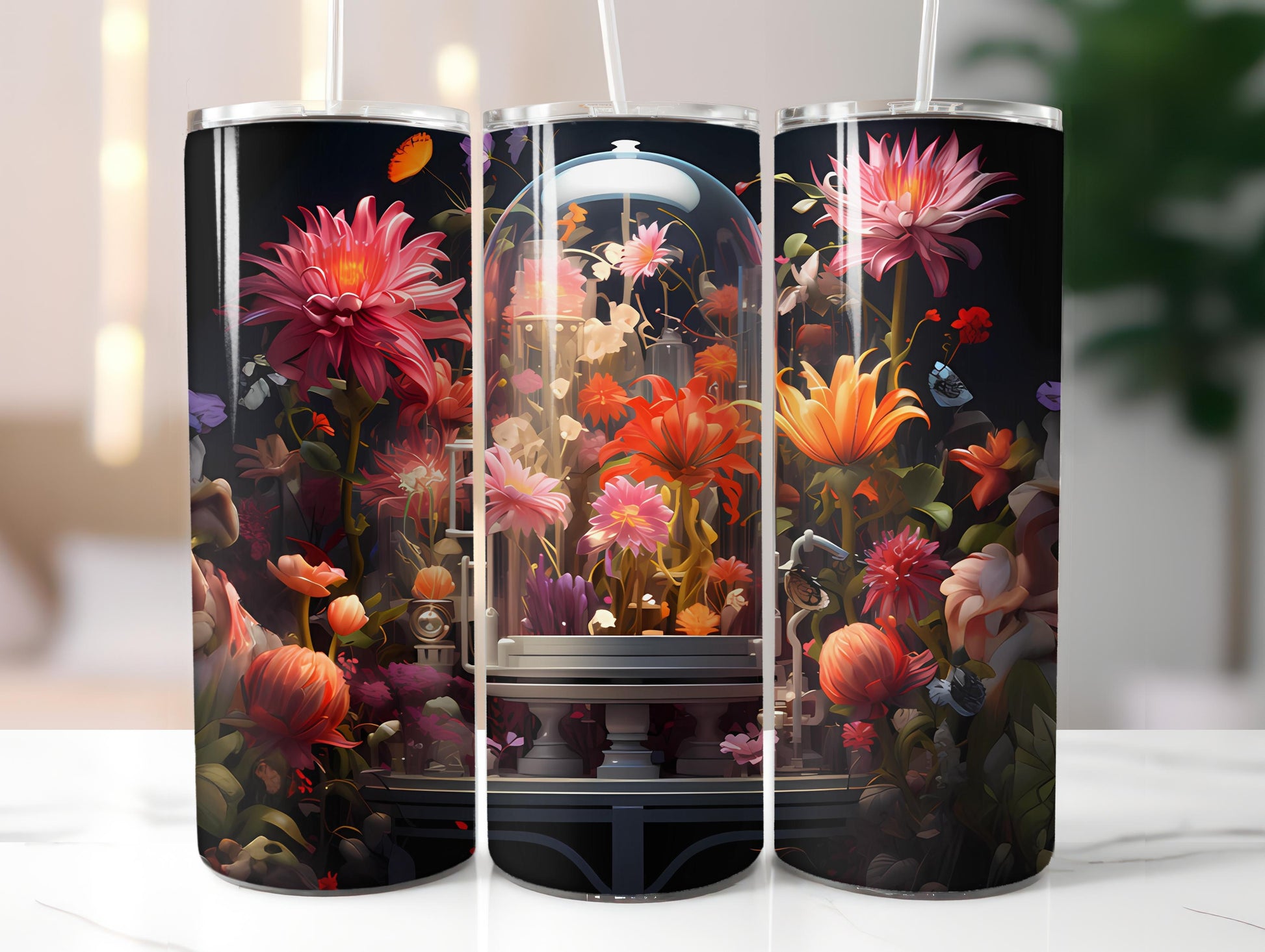 Futuristic Spring 4 Tumbler Wrap - CraftNest