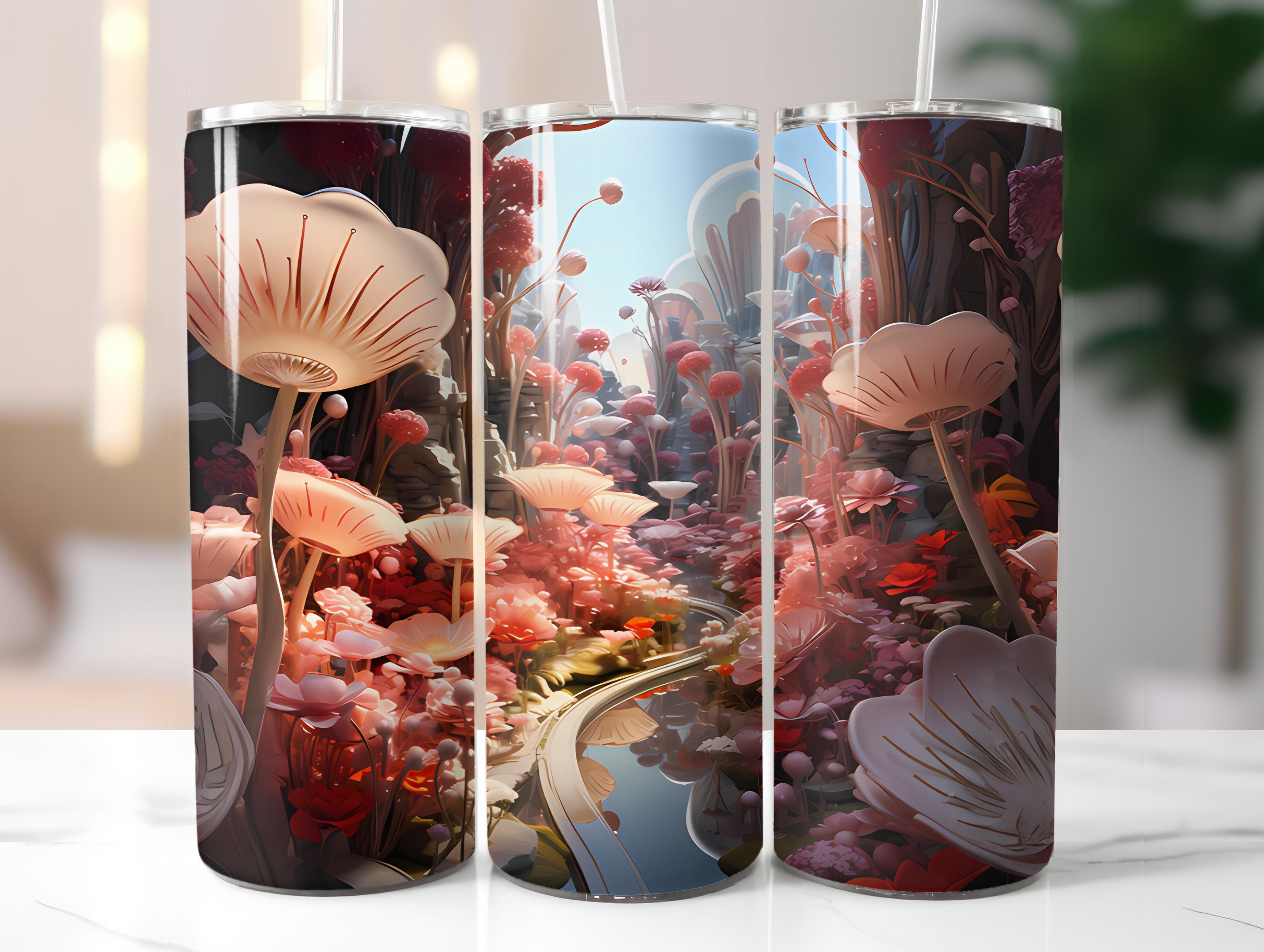 Futuristic Spring 2 Tumbler Wrap - CraftNest