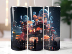 Futuristic Spring 4 Tumbler Wrap - CraftNest
