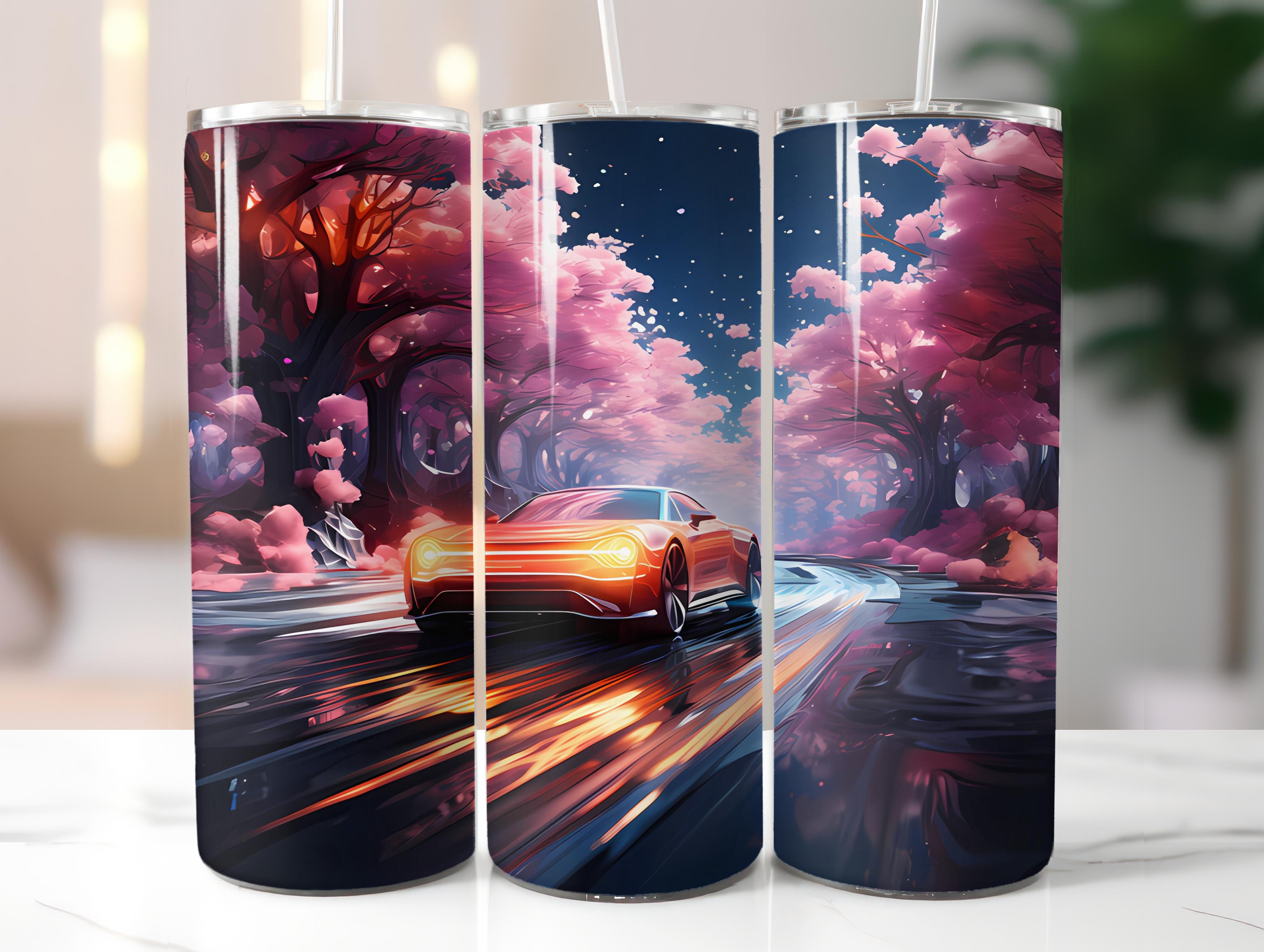 Futuristic Spring 4 Tumbler Wrap - CraftNest