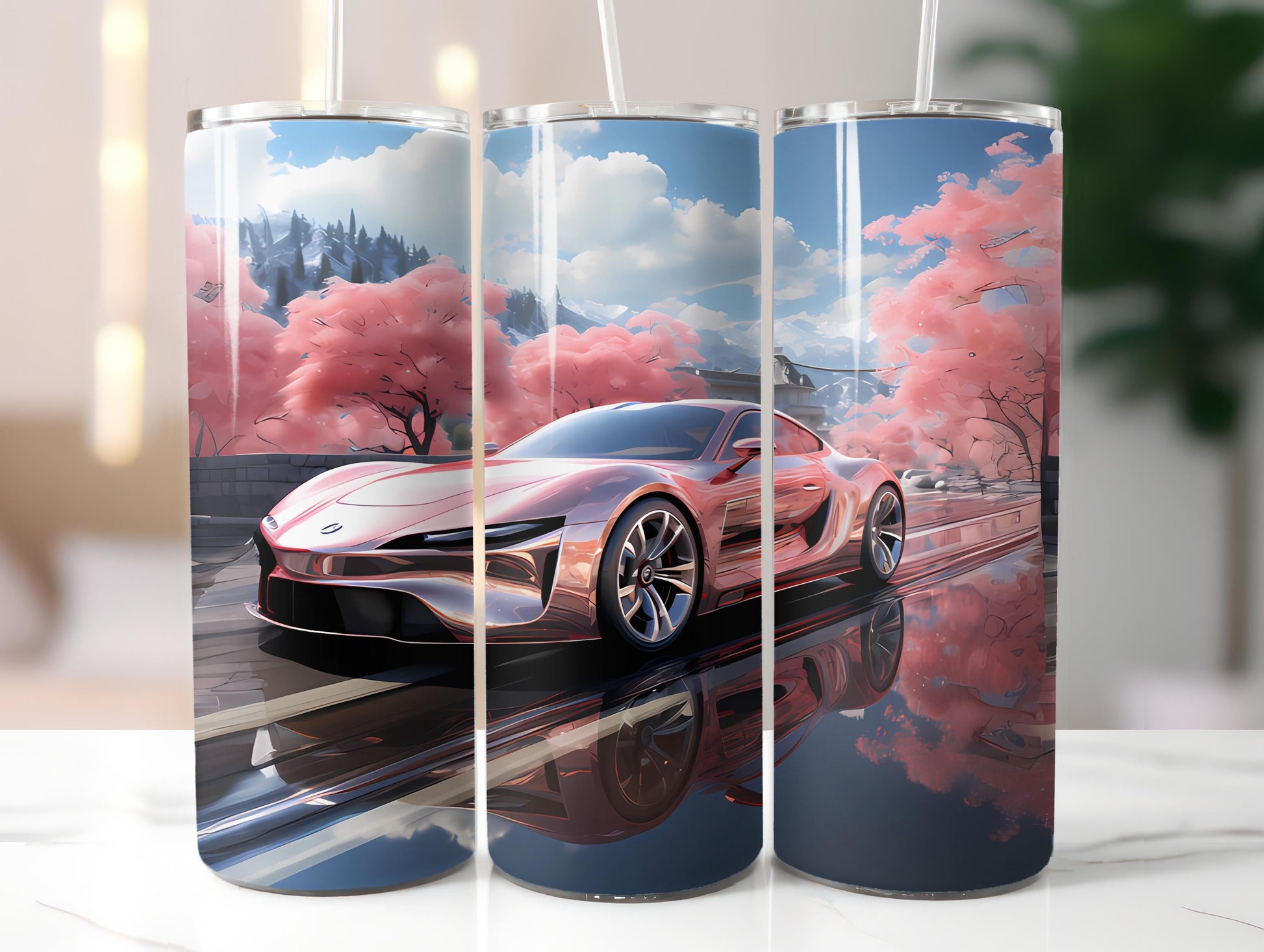 Futuristic Spring 3 Tumbler Wrap - CraftNest