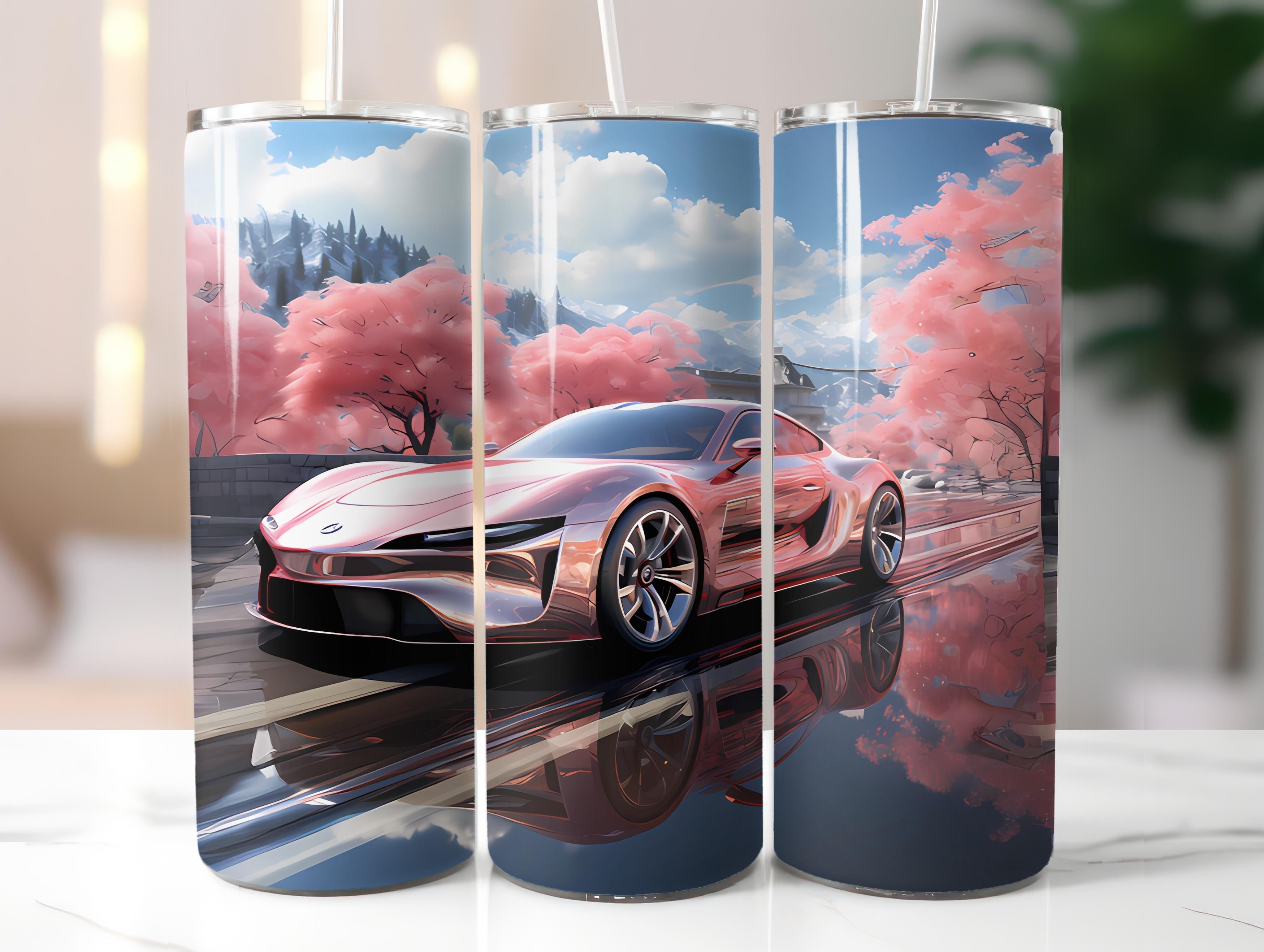 Futuristic Spring 3 Tumbler Wrap - CraftNest