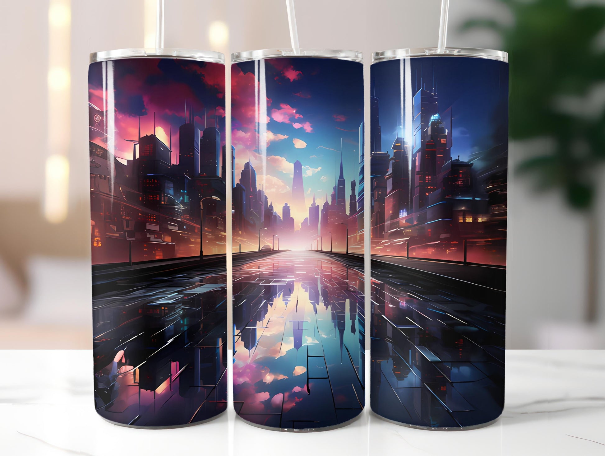 Futuristic Spring 4 Tumbler Wrap - CraftNest
