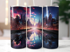 Futuristic Spring 4 Tumbler Wrap - CraftNest