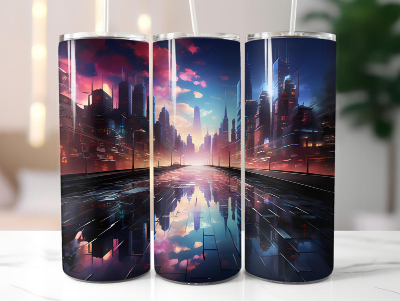 Futuristic Spring 4 Tumbler Wrap - CraftNest