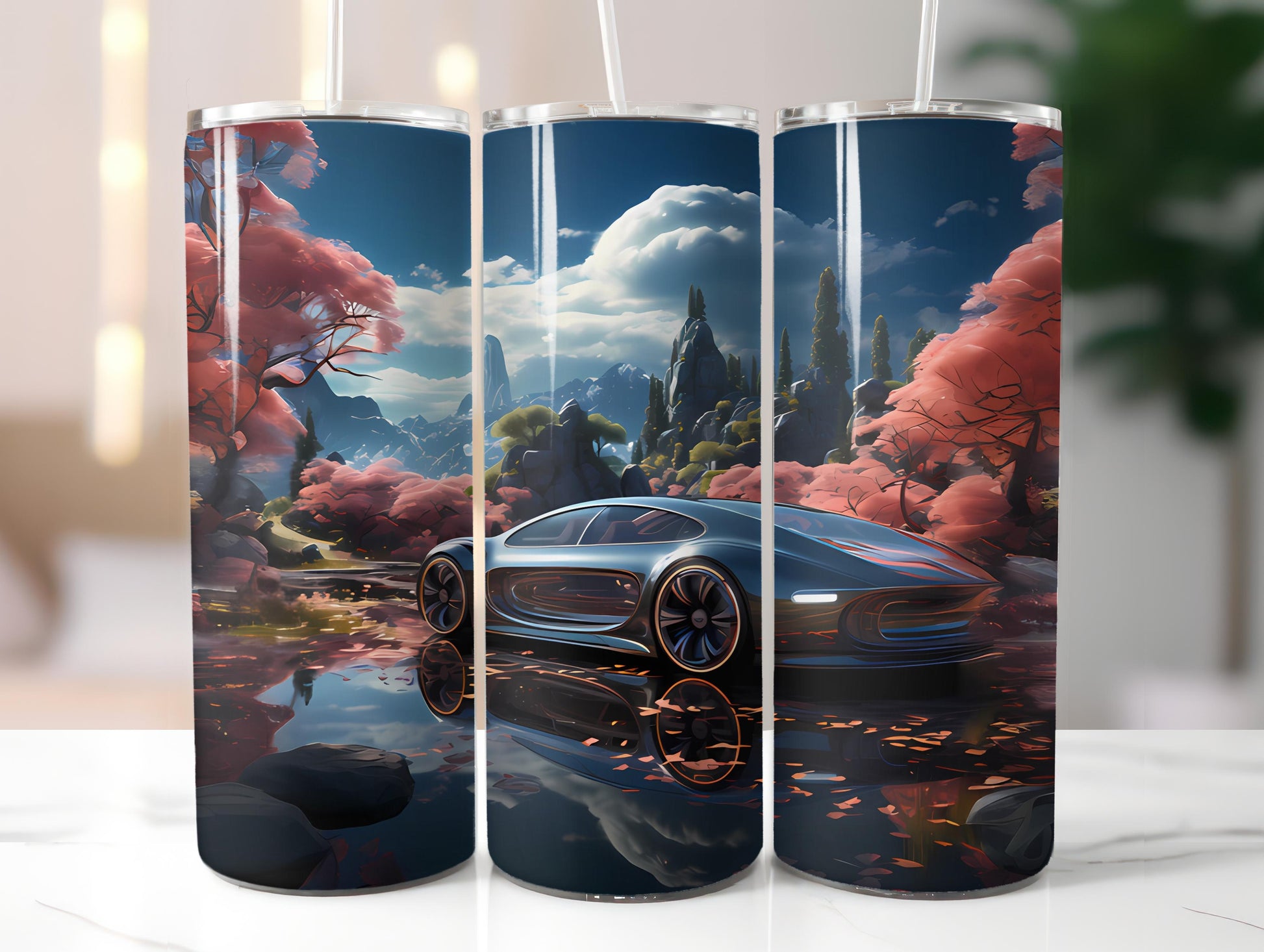 Futuristic Spring 2 Tumbler Wrap - CraftNest