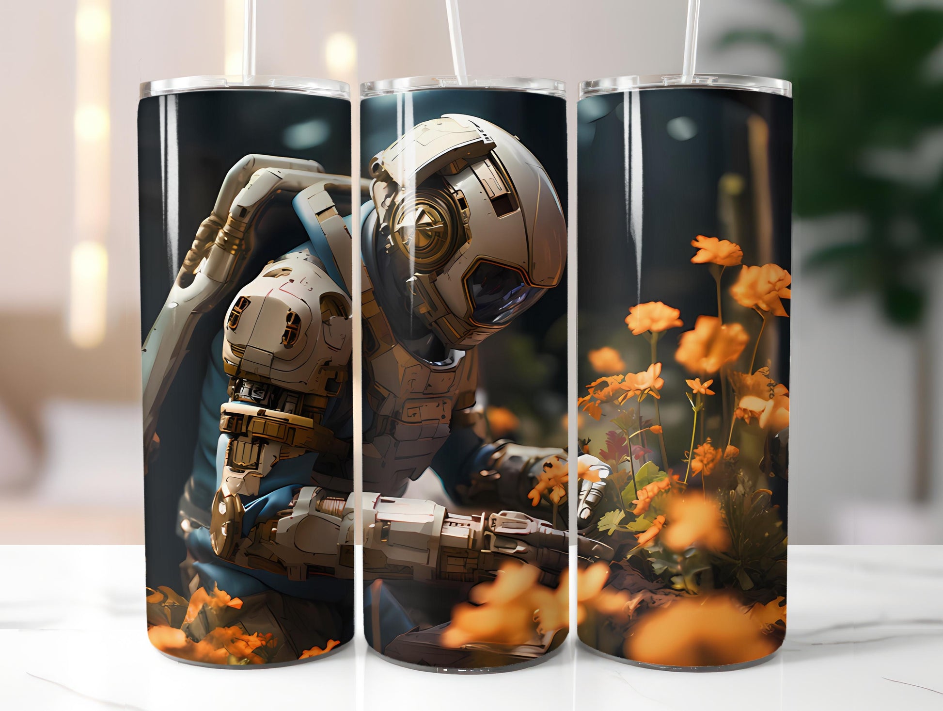 Futuristic Spring 3 Tumbler Wrap - CraftNest