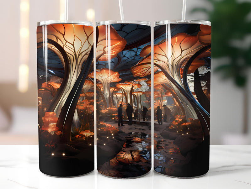 Futuristic Spring 1 Tumbler Wrap - CraftNest