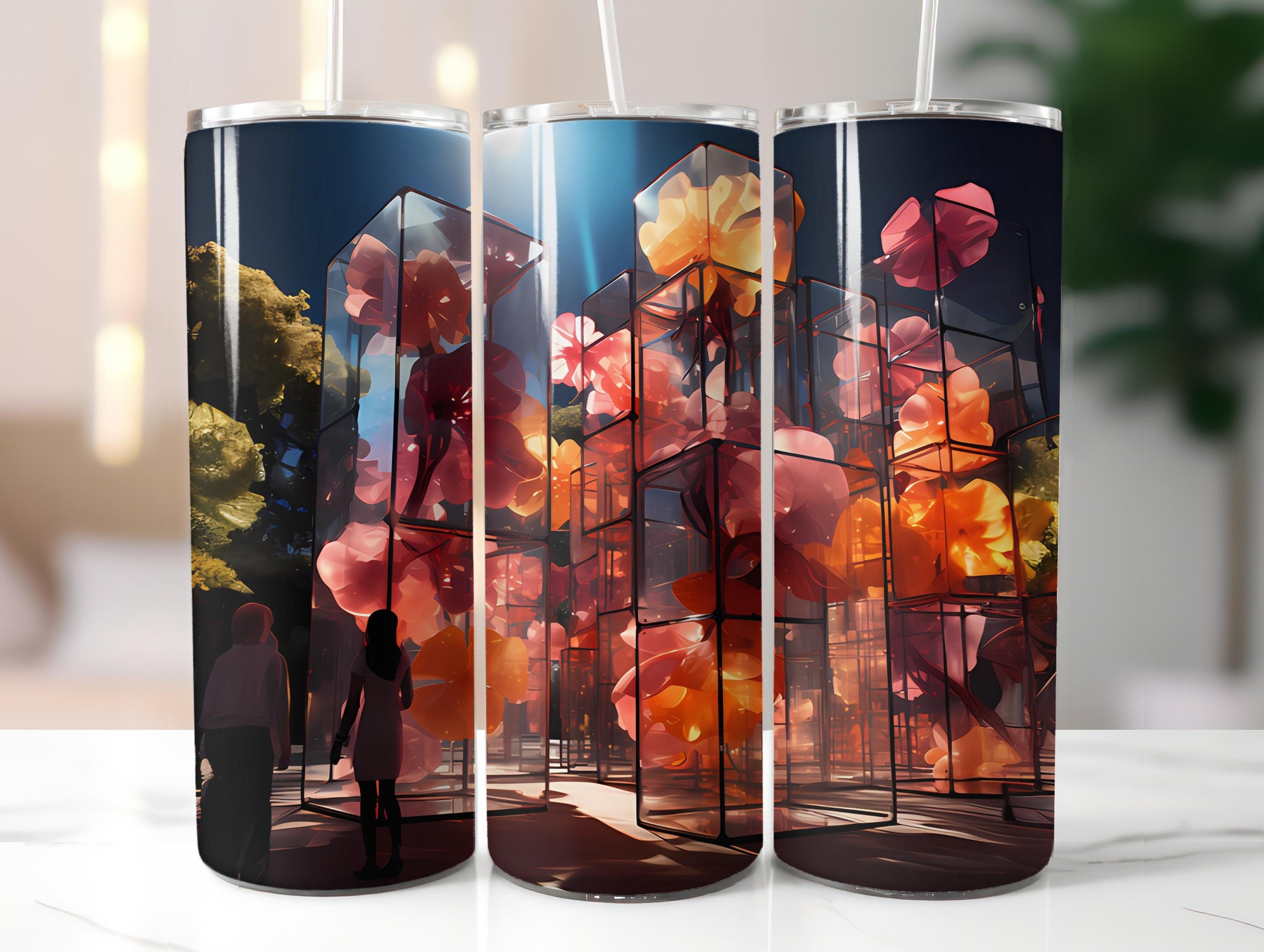 Futuristic Spring 1 Tumbler Wrap - CraftNest
