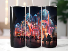 Futuristic Spring 3 Tumbler Wrap - CraftNest