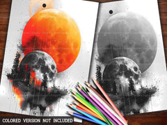 Futuristic Summer Coloring Books - CraftNest - Digital Crafting and Art
