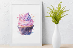 Galaxy Cupcakes Clipart Design Bundle - CraftNest - Digital Crafting and Art