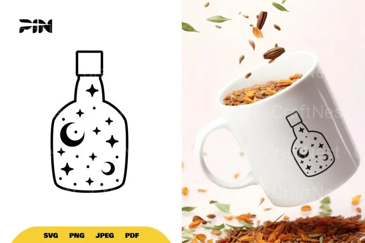 Galaxy in a Jar SVG Bundle - CraftNest - Digital Crafting and Art