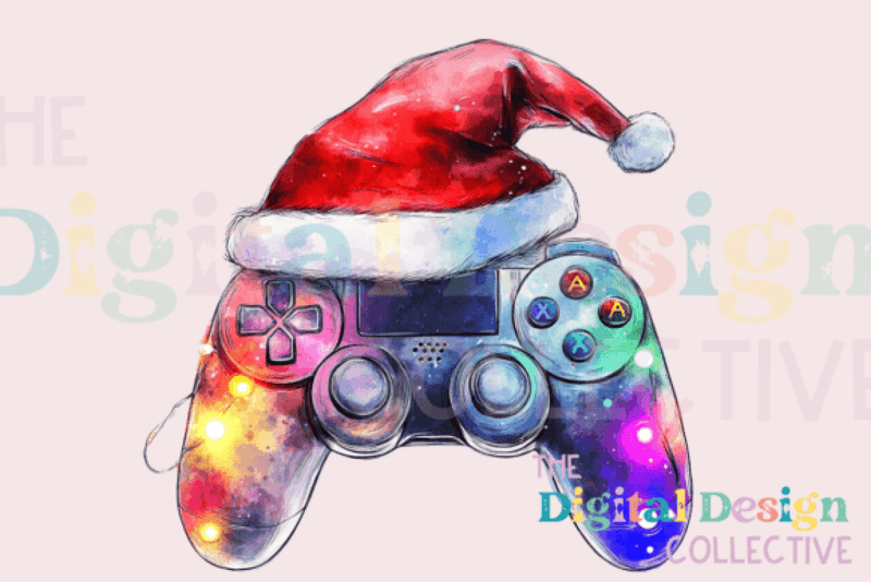 Festive Gamer Christmas Clipart Bundle - CraftNest - Digital Crafting and Art