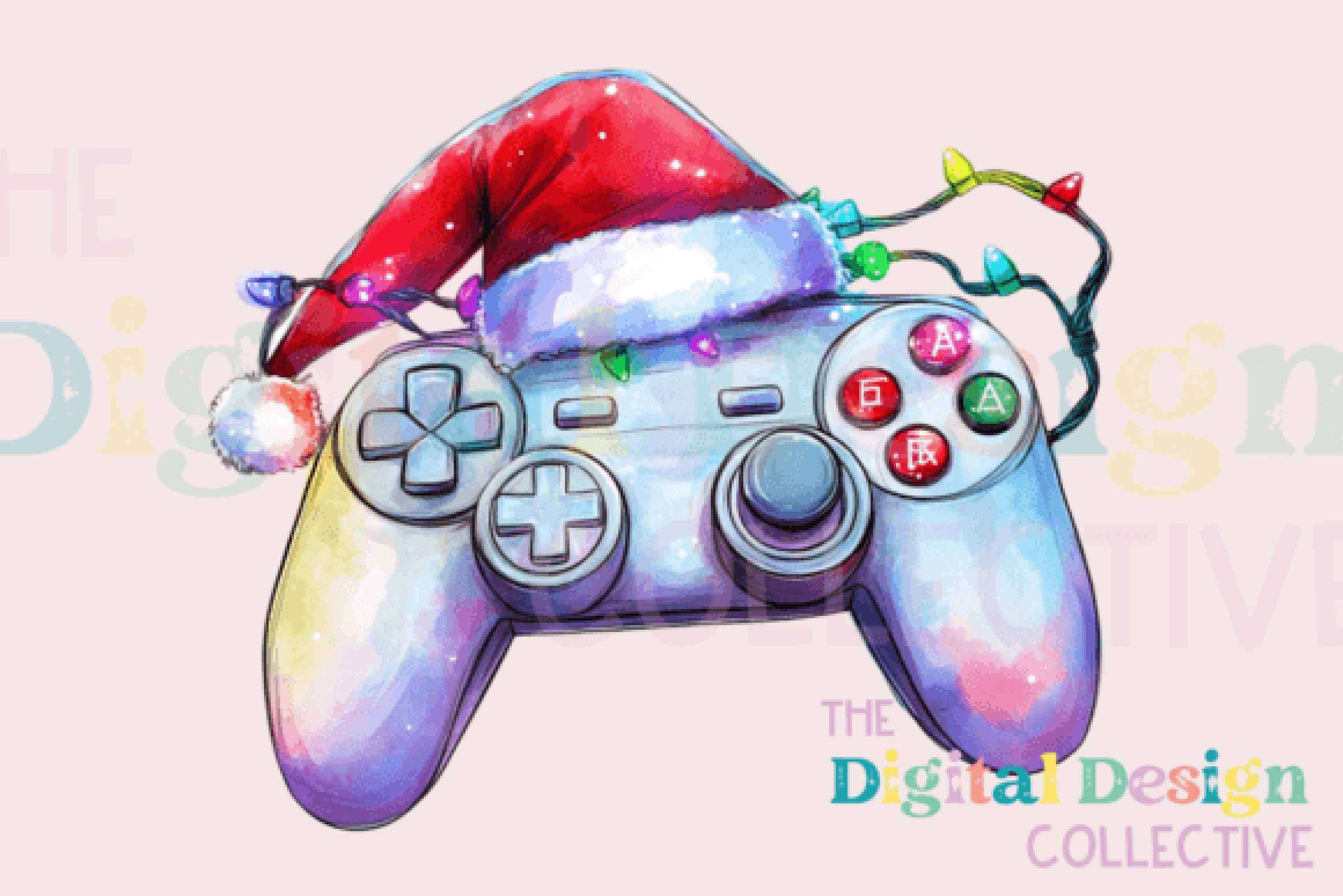 Gamer Christmas T-shirt Design Bundle