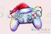 Gamer Christmas T-shirt Design Bundle