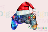 Gamer Christmas T-Shirt Design Bundle