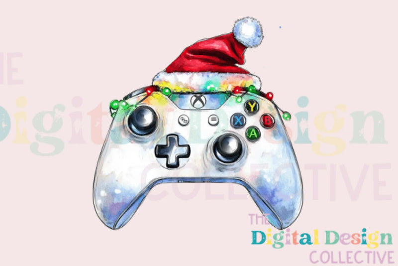 Gamer Christmas Clipart Bundle - CraftNest - Digital Crafting and Art