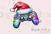 Festive Gamer Christmas T-shirt Design Bundle