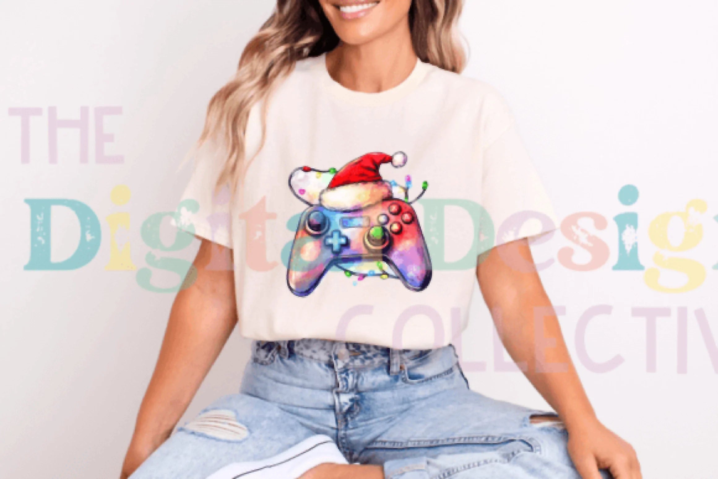 Gamer Christmas T-shirt Design Bundle - CraftNest - Digital Crafting and Art