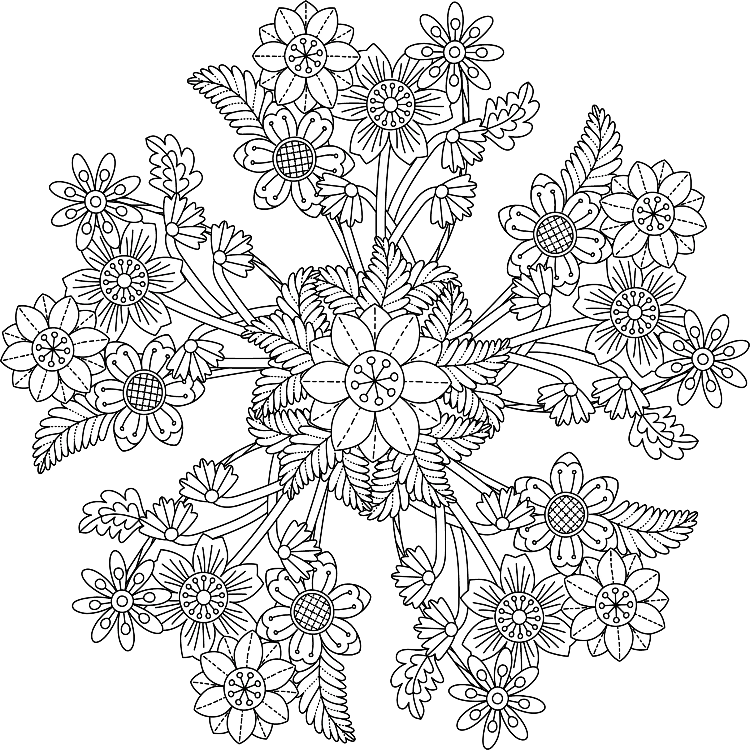 Colorist Heaven Garden Coloring Book - CraftNest - Digital Crafting and Art