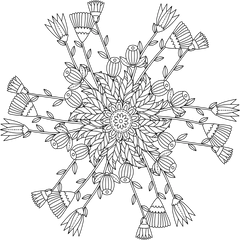 Colorist Heaven Garden Coloring Book - CraftNest - Digital Crafting and Art