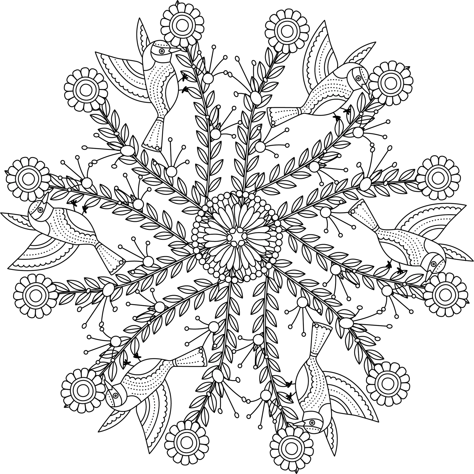 Colorist Heaven Garden Coloring Book - CraftNest - Digital Crafting and Art