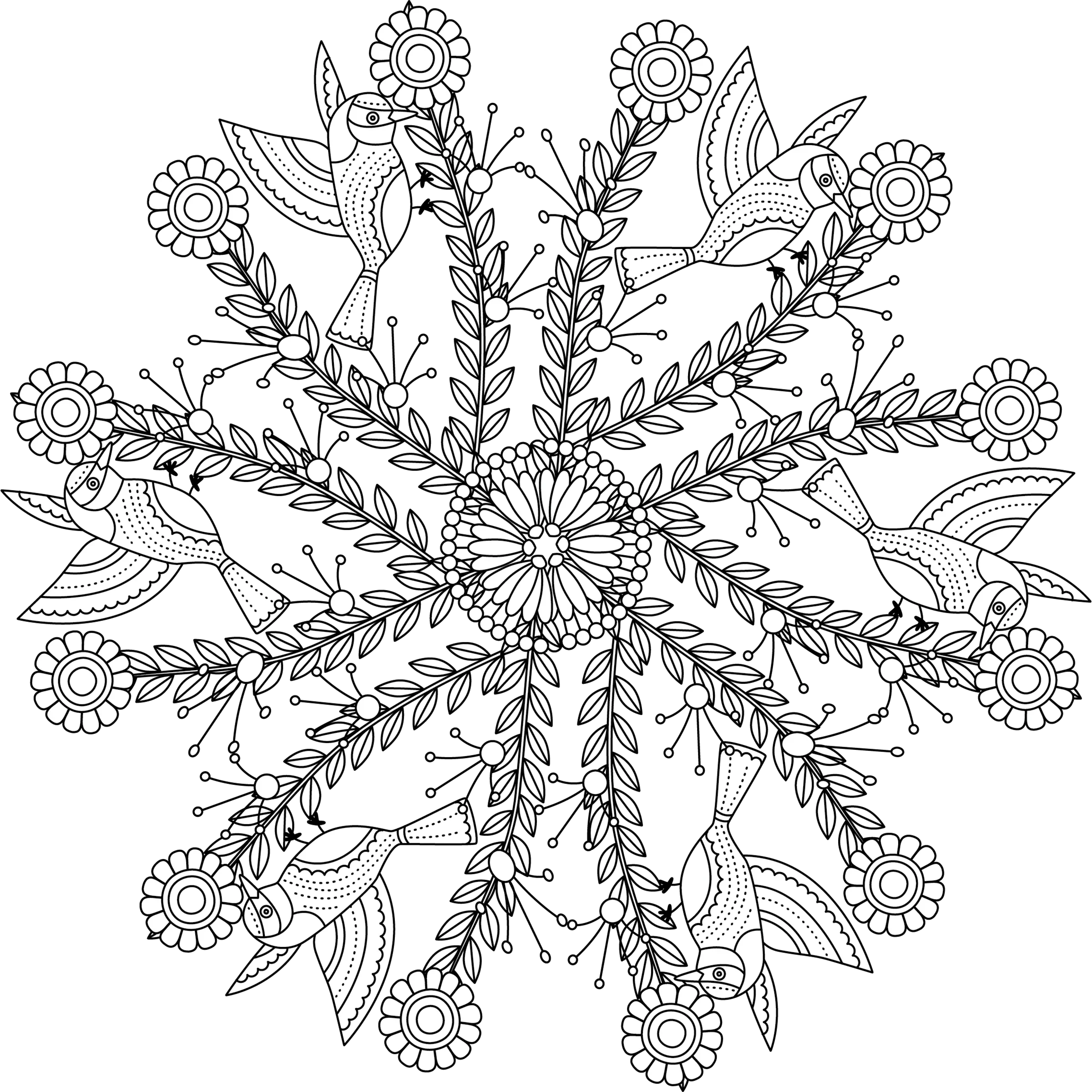 Colorist Heaven Garden Coloring Book - CraftNest - Digital Crafting and Art