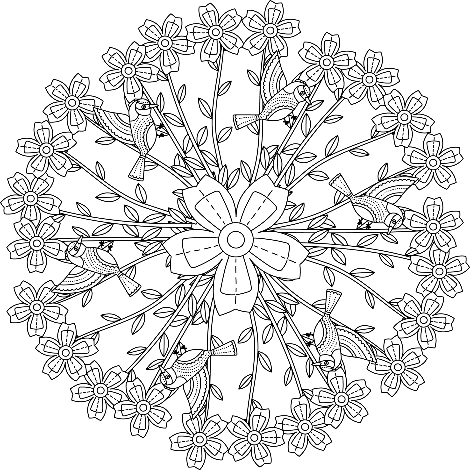 Colorist Heaven Garden Coloring Book - CraftNest - Digital Crafting and Art