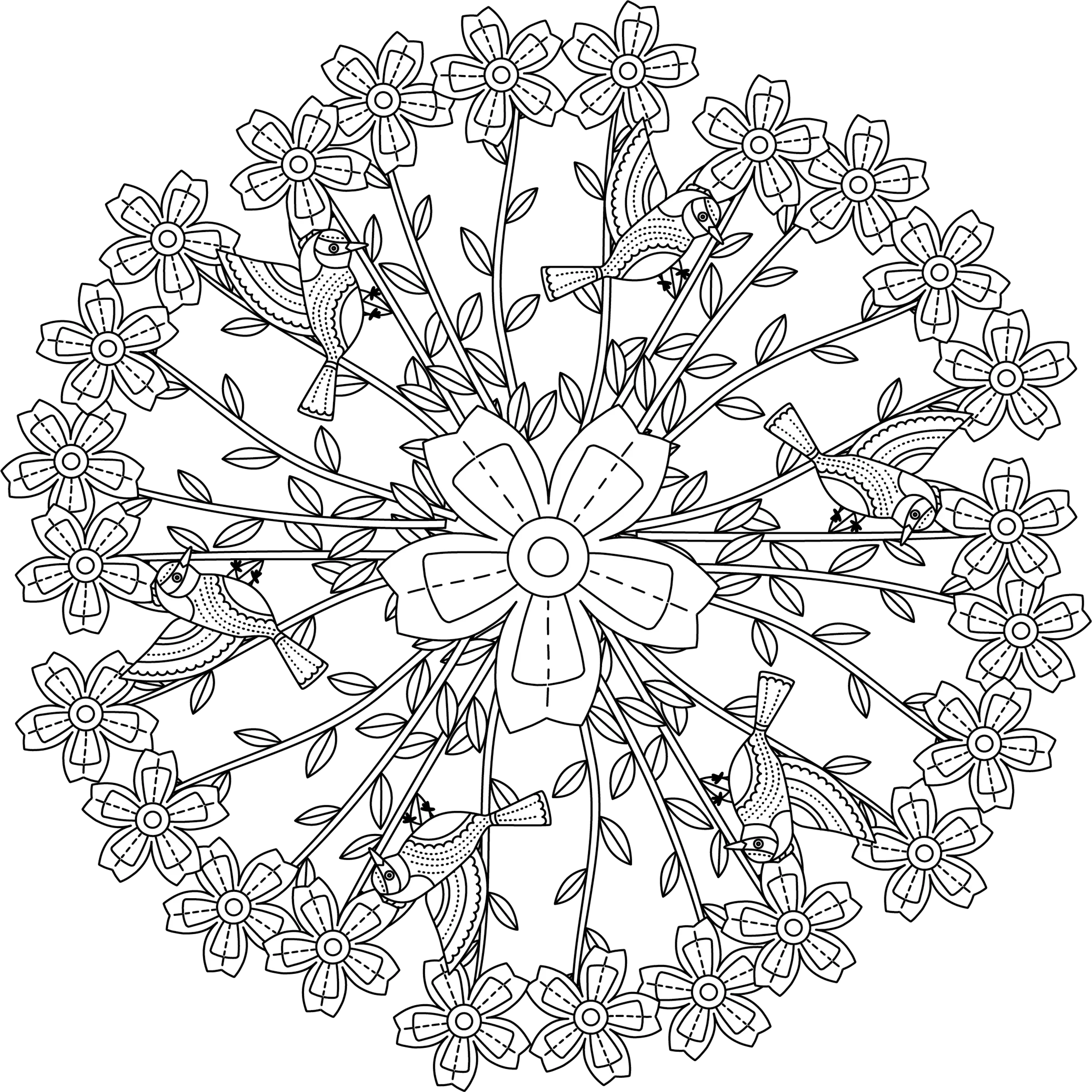 Colorist Heaven Garden Coloring Book - CraftNest - Digital Crafting and Art