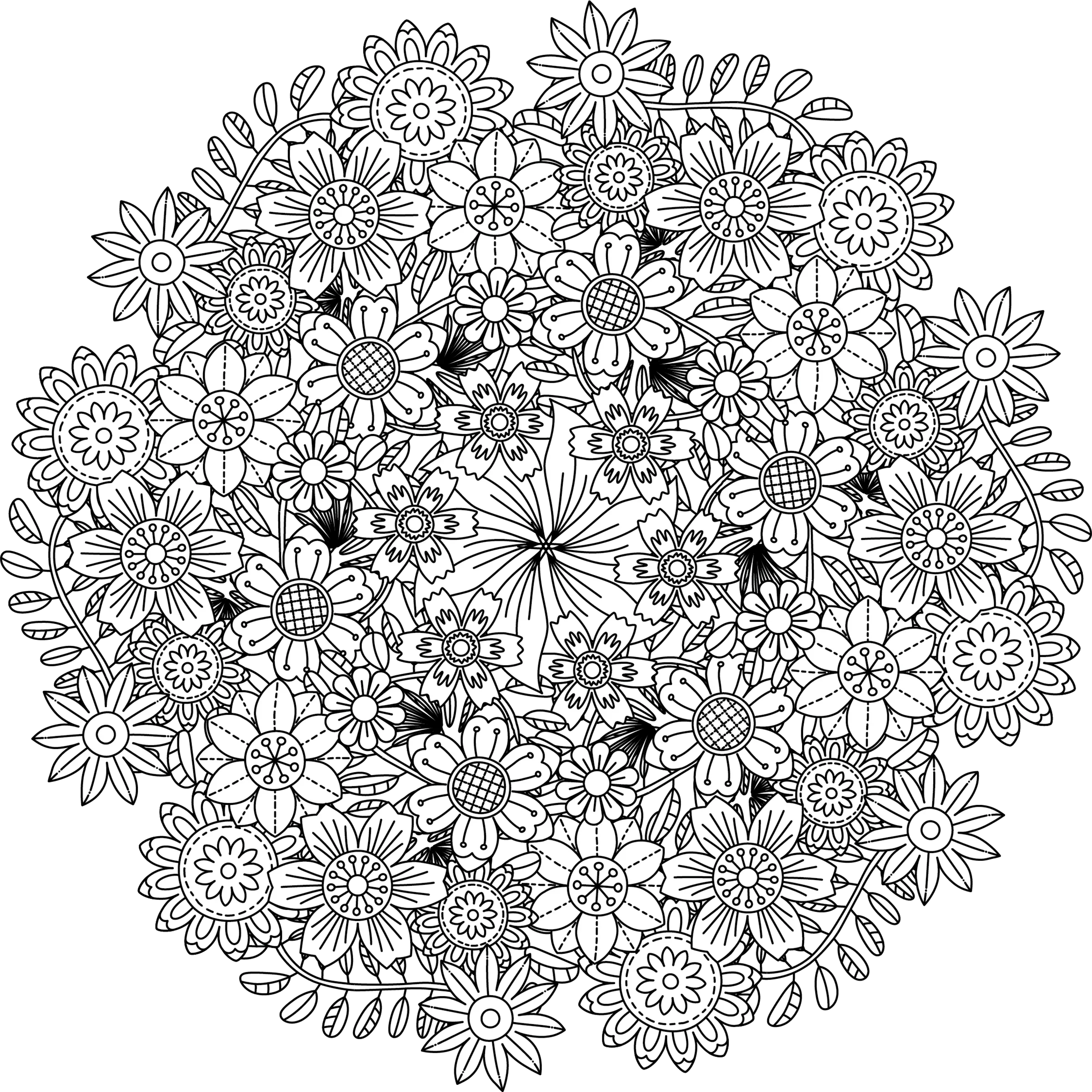 Colorist Heaven Garden Coloring Book - CraftNest - Digital Crafting and Art