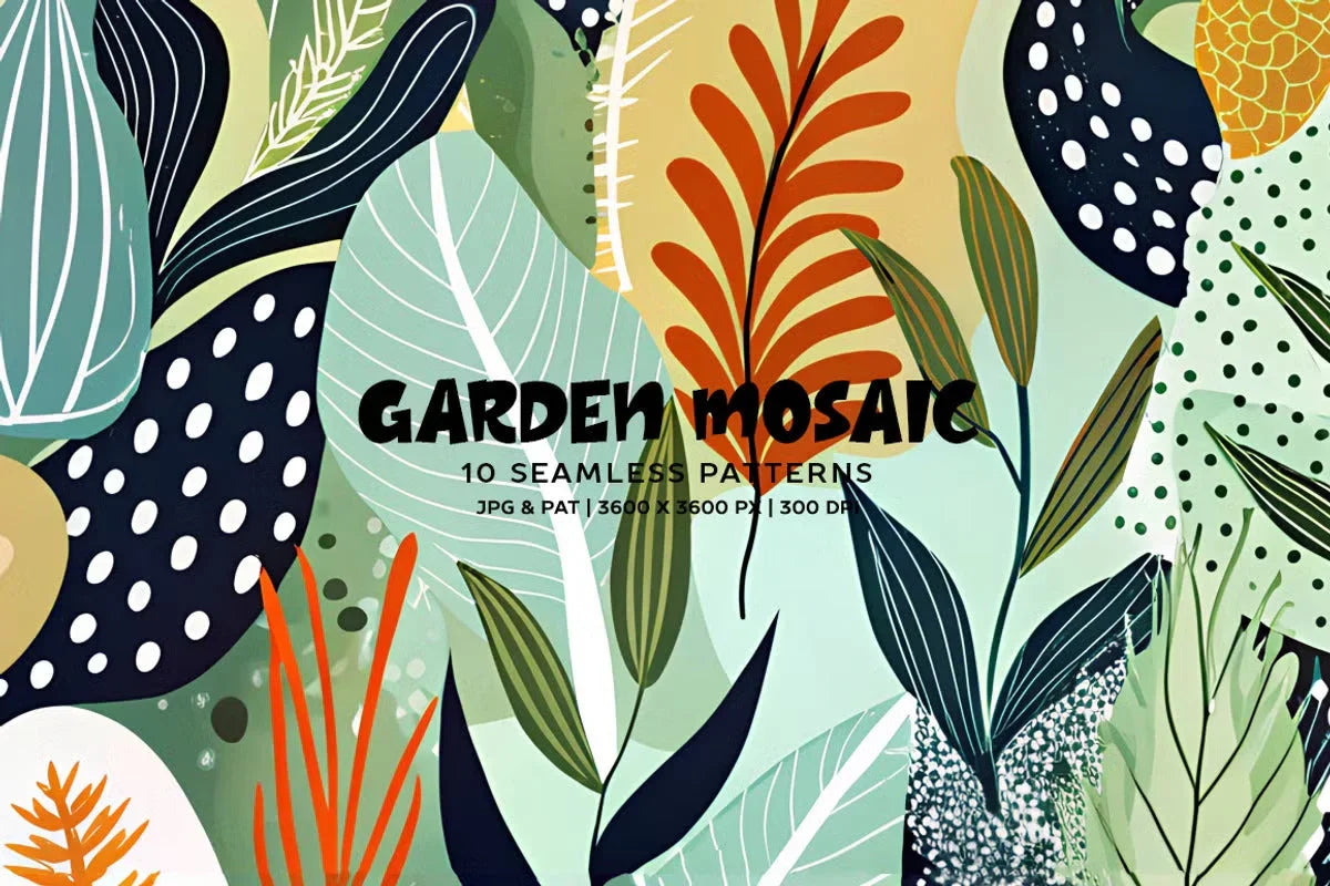 Garden Mosaic - Tropical