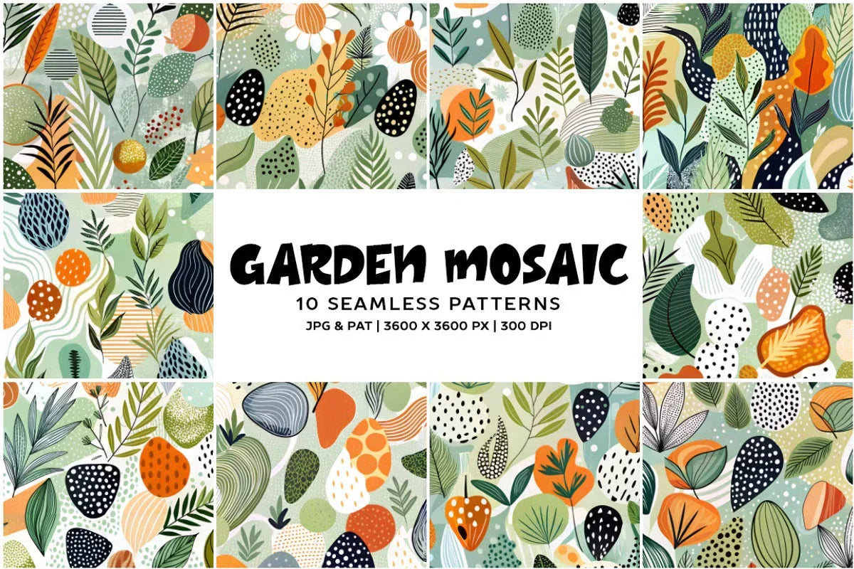Garden Mosaic - Tropical