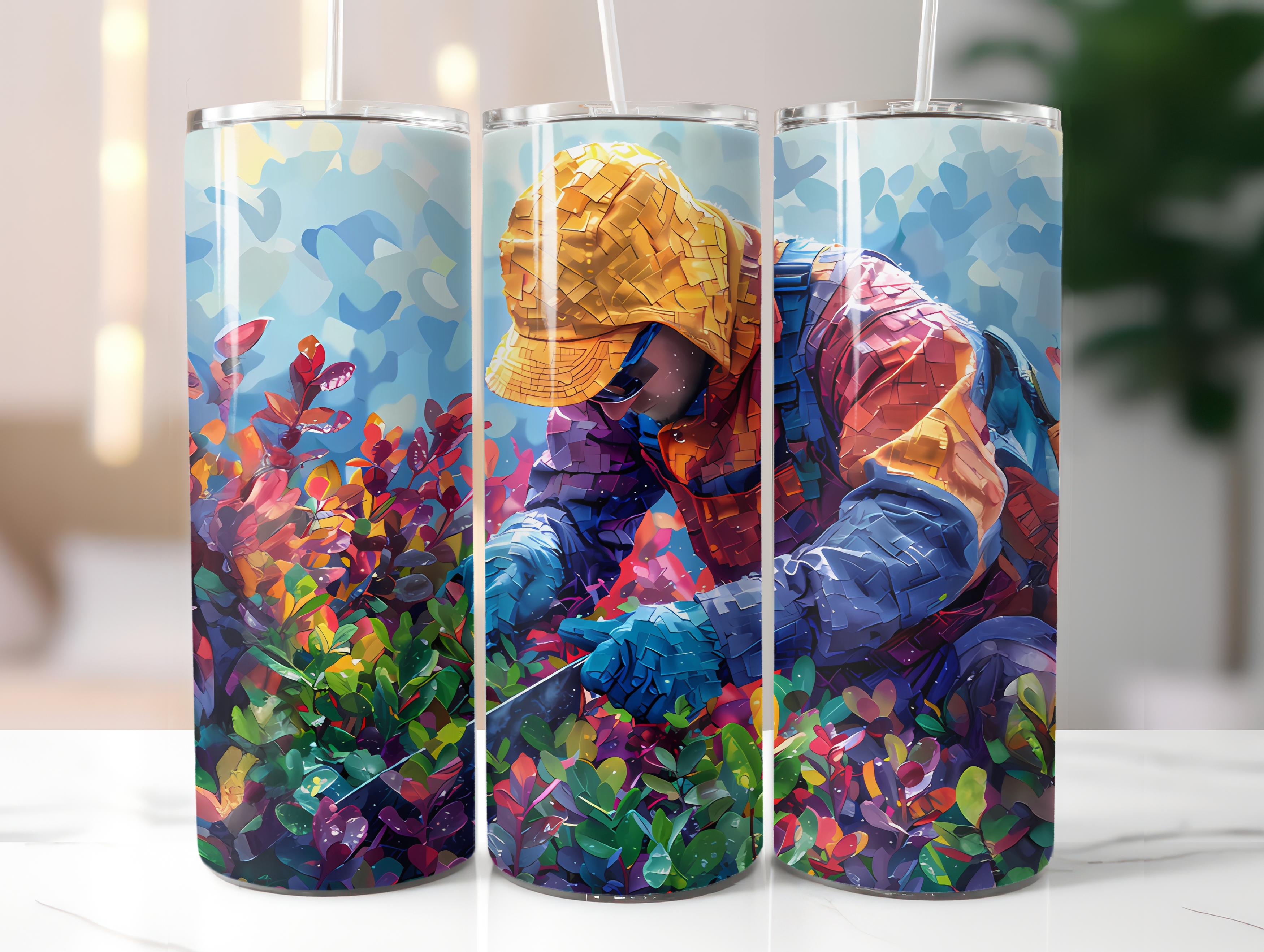 Gardener Profession 2 Tumbler Wrap - CraftNest - Digital Crafting and Art