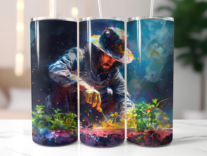 Gardener Profession 2 Tumbler Wrap - CraftNest - Digital Crafting and Art