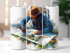 Gardener Profession 5 Tumbler Wrap - CraftNest - Digital Crafting and Art