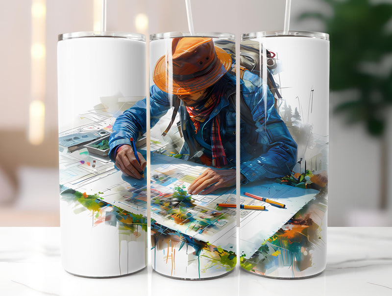 Gardener Profession 5 Tumbler Wrap - CraftNest - Digital Crafting and Art