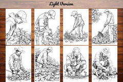 Gardener Coloring Books - CraftNest - Digital Crafting and Art
